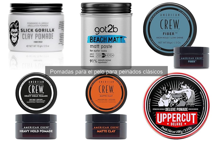 Comparativa: Pomadas vs Geles para Peinados Clásicos