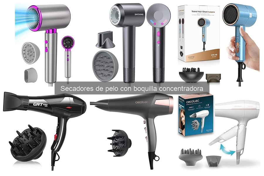 Comparativa: Secadores con Boquilla Concentradora vs. Regulares