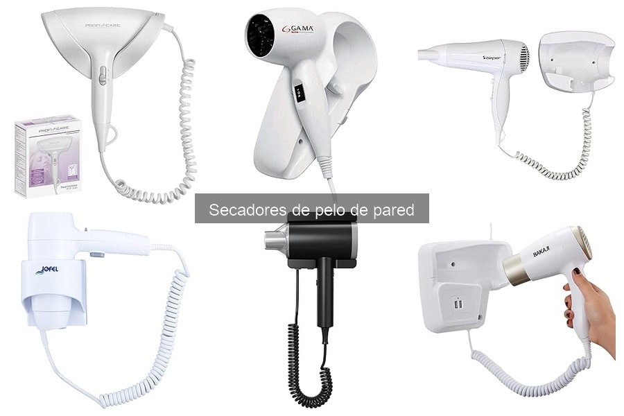 Comparativa: Secadores de Pelo de Pared vs Portátiles