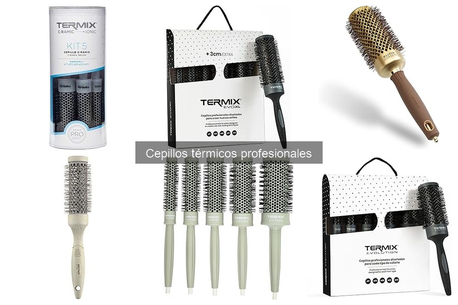 Consejos para peinados perfectos con cepillos térmicos