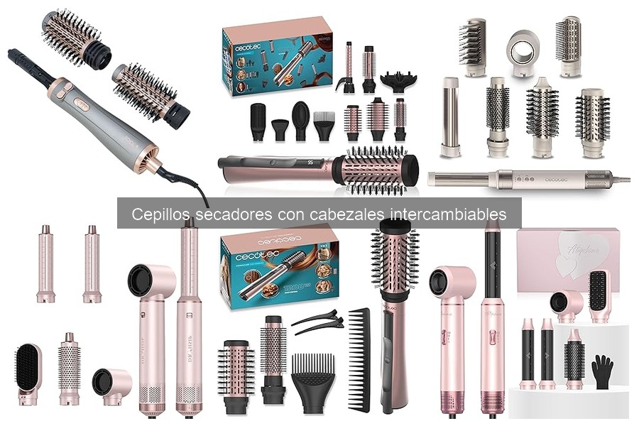Consejos para Peinar con Cepillos Secadores Intercambiables
