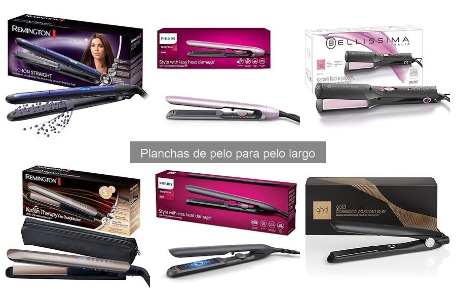 ** Consejos para Proteger el Cabello Largo al Usar Planchas