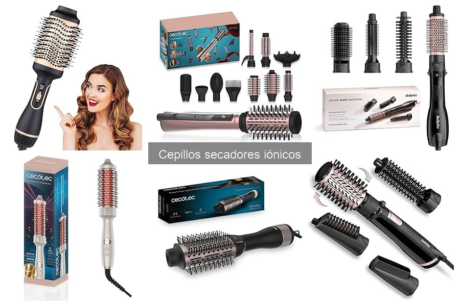 Consejos para usar el cepillo secador iónico correctamente