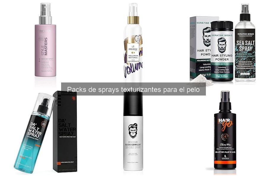 Consejos para Usar Sprays Texturizantes en Peinados Recogidos
