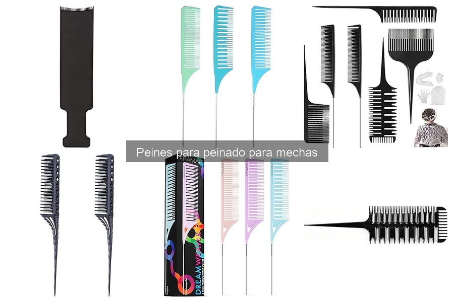 Cuándo usar peines para mechas: guía para el peinado perfecto
