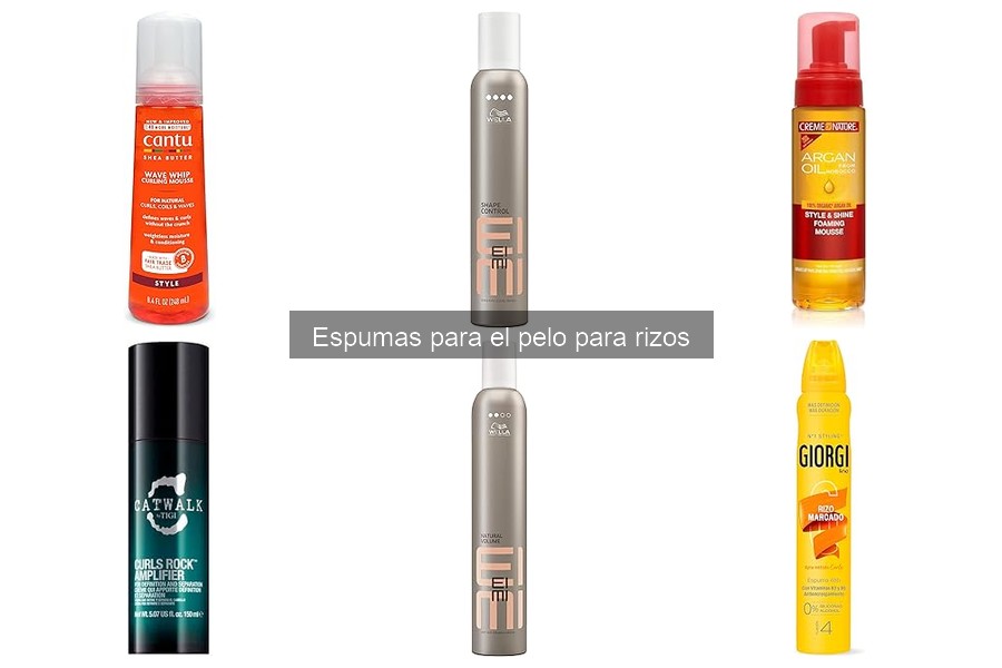 ¿Cuánto cuesta una buena espuma para rizos? Precios y ofertas