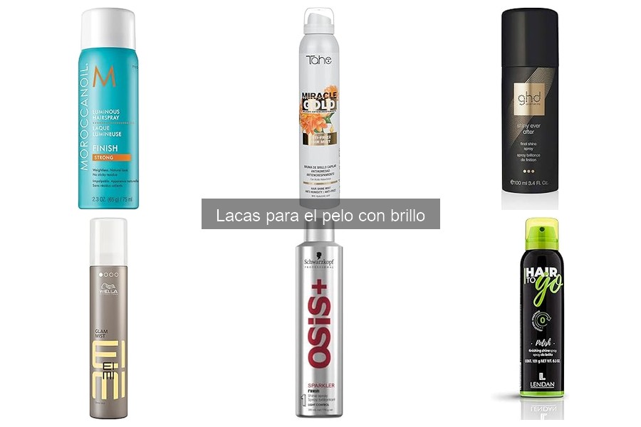¿Cuánto cuesta una buena laca para el pelo con brillo?