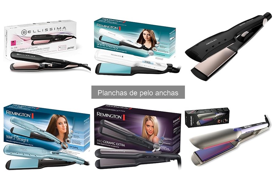 ¿Cuánto gastar en una plancha de pelo ancha? Guía de precios