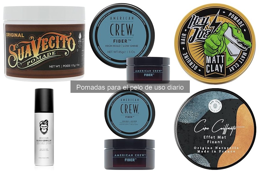 ¿Cuánto tiempo dura la fijación de las pomadas para el pelo?