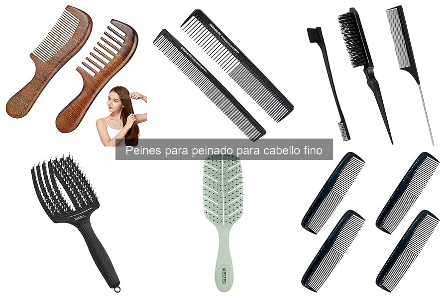 Cuida y Mantén tus Peines para Cabello Fino de Forma Efectiva