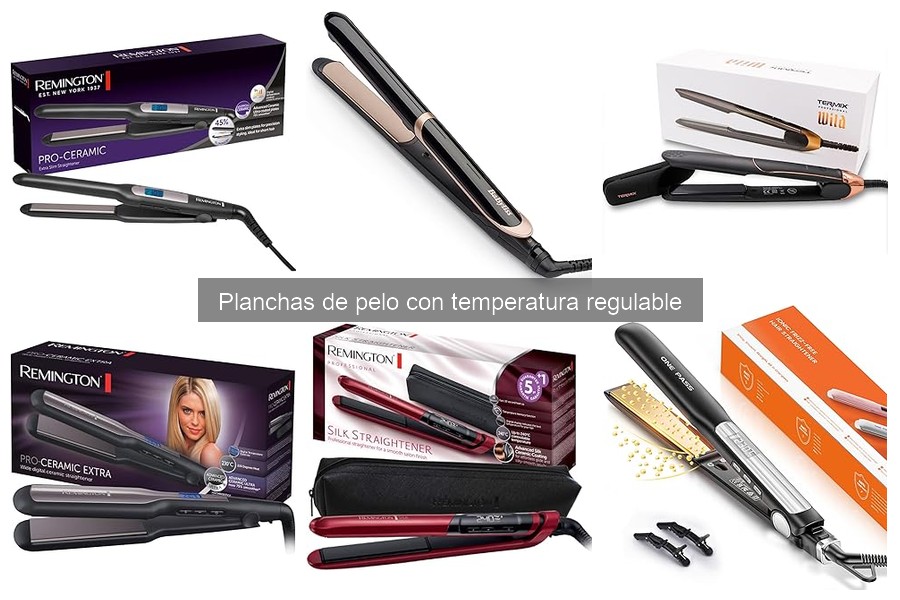 Descubre las planchas de pelo con temperatura regulable