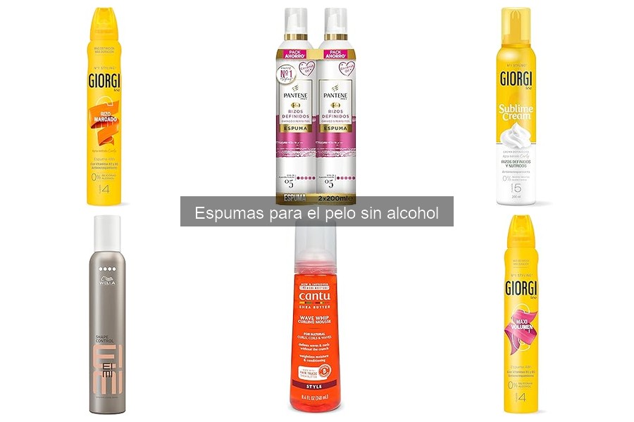 Desventajas de las Espumas para el Cabello sin Alcohol