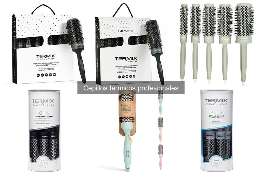 Diferencias entre cepillos térmicos y planchas de pelo