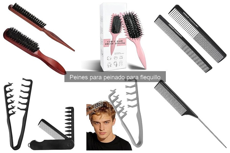 Diferencias entre peines de plástico y madera para flequillo