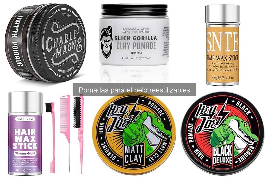 Diferencias entre Pomadas Mate y Brillantes para el Pelo