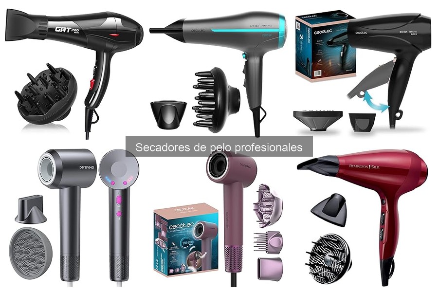 Diferencias Entre Secadores de Pelo Profesionales y de Viaje