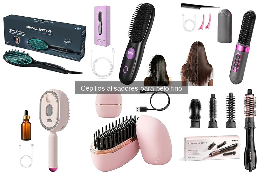 Dónde comprar cepillos alisadores para cabello fino