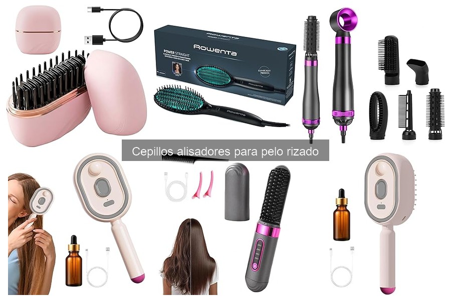 Dónde comprar cepillos alisadores para cabello rizado