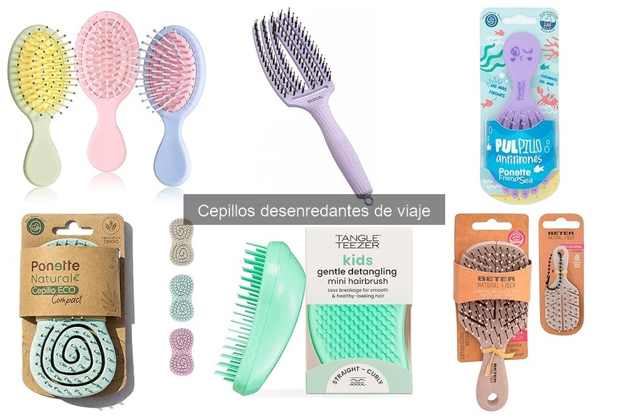 Dónde Comprar Cepillos Desenredantes de Viaje Online