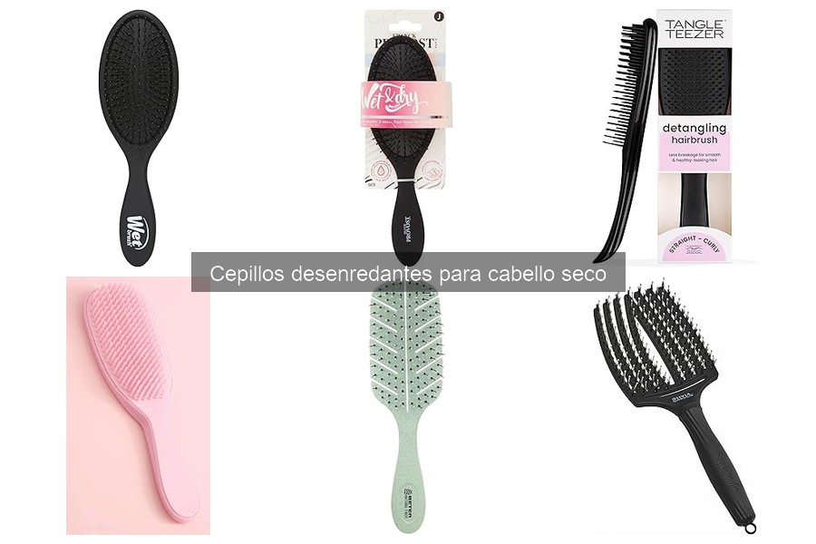 Dónde comprar cepillos desenredantes para cabello seco
