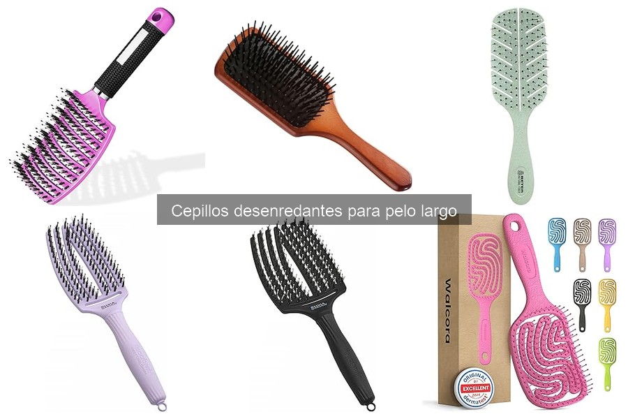Dónde comprar cepillos desenredantes para pelo largo online