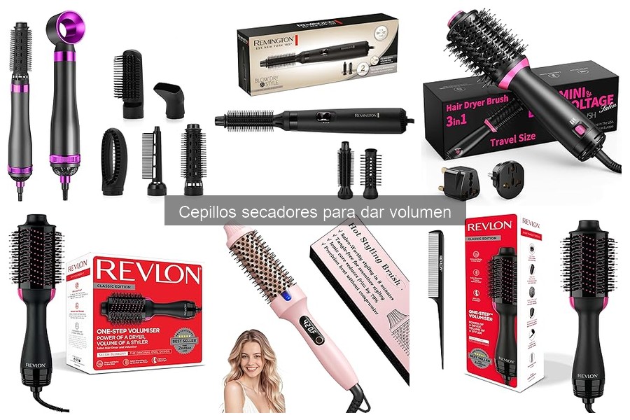 ¿Dónde comprar cepillos secadores para dar volumen al mejor precio?