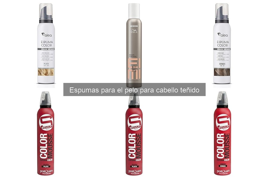 Dónde comprar espumas para cabello teñido: mejores opciones