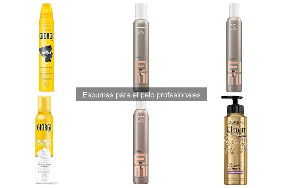 Dónde comprar espumas para el cabello a buen precio