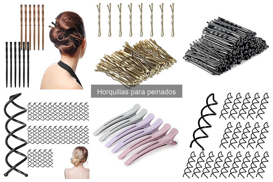 Dónde comprar horquillas para peinados en línea y tiendas