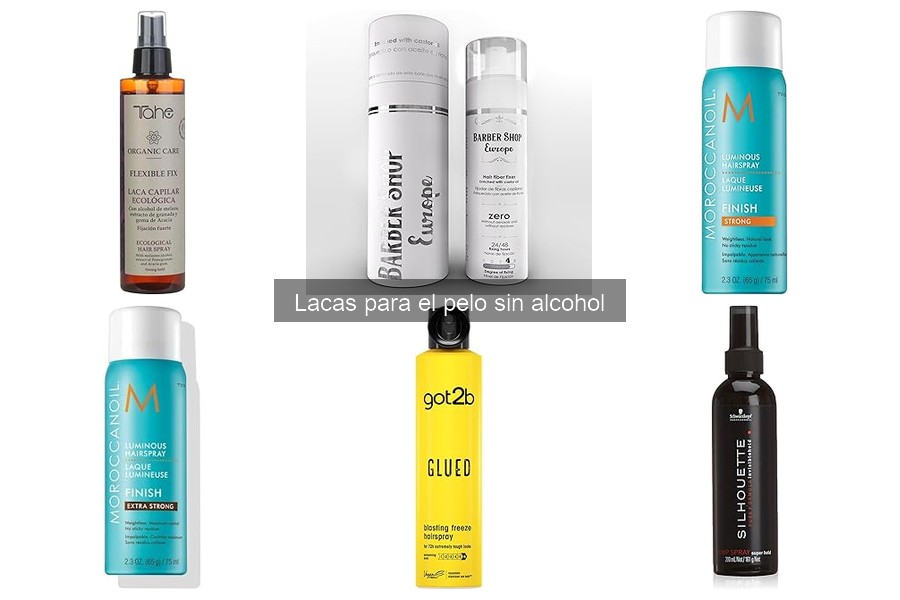 Dónde comprar laca para el pelo sin alcohol al mejor precio