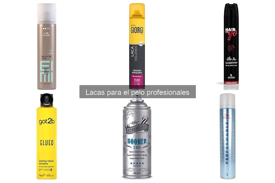 Dónde comprar lacas para el pelo profesionales fácilmente