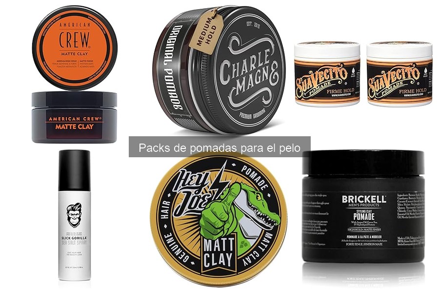 Dónde comprar packs de pomadas para el pelo: mejores tiendas