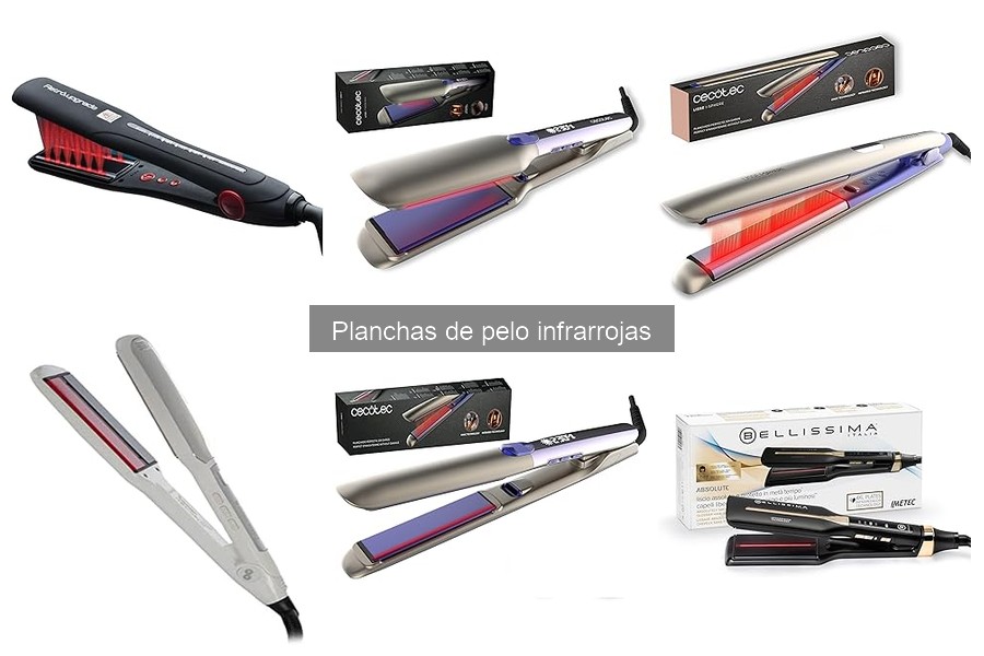 Dónde comprar planchas de pelo infrarrojas baratas en línea