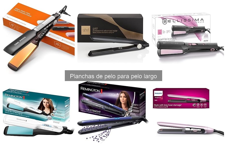 Dónde comprar planchas de pelo para cabello largo y precios