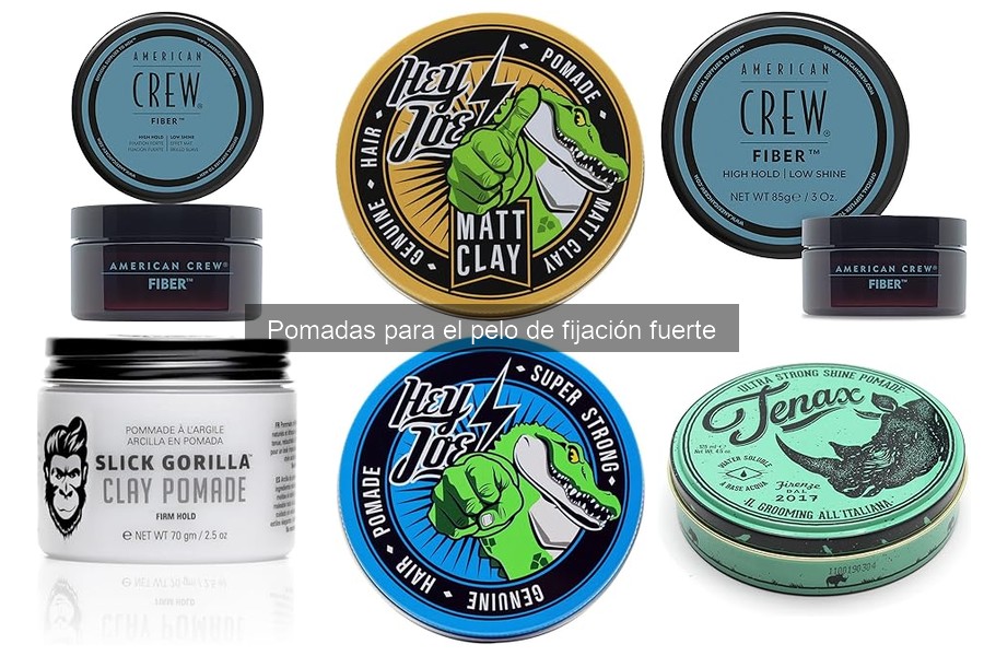 Dónde comprar pomadas para el pelo de fijación fuerte a buen precio