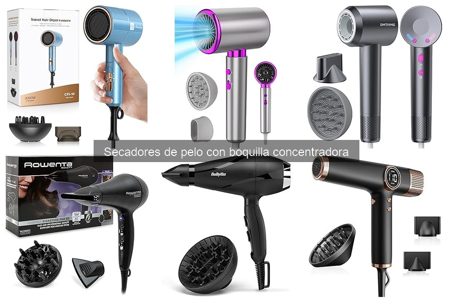 Dónde comprar secadores de pelo con boquilla concentradora