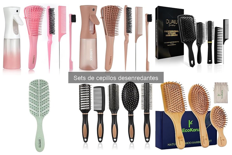 Dónde Comprar Sets de Cepillos Desenredantes al Mejor Precio