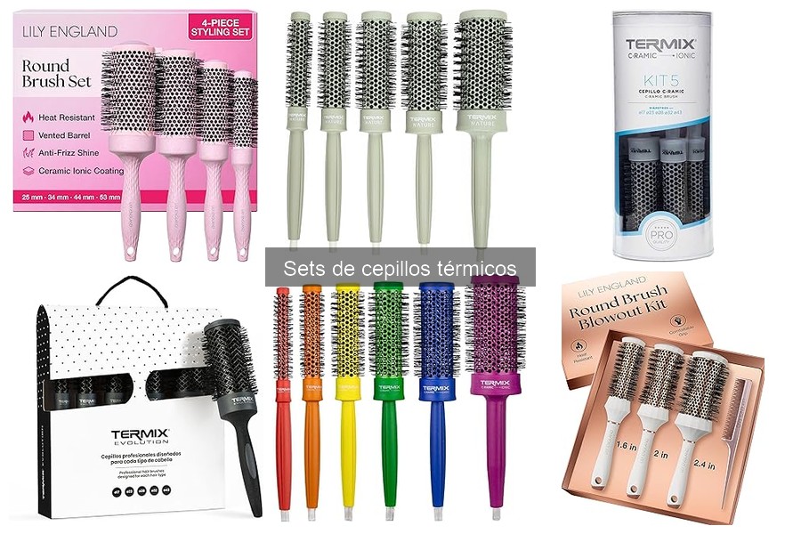 Dónde comprar sets de cepillos térmicos y mejores ofertas