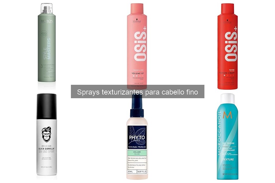 Dónde comprar sprays texturizantes para cabello fino
