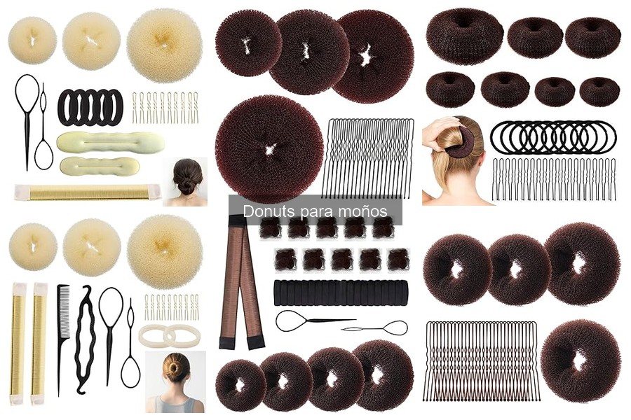 Donuts para moños: ¿Son adecuados para todos los cabellos?