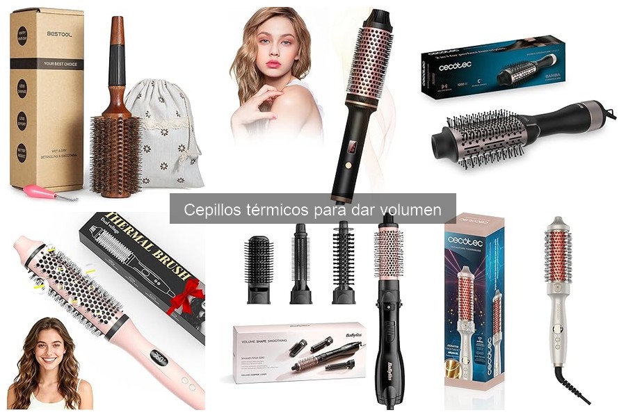 Efectividad de los cepillos térmicos en todos los tipos de cabello