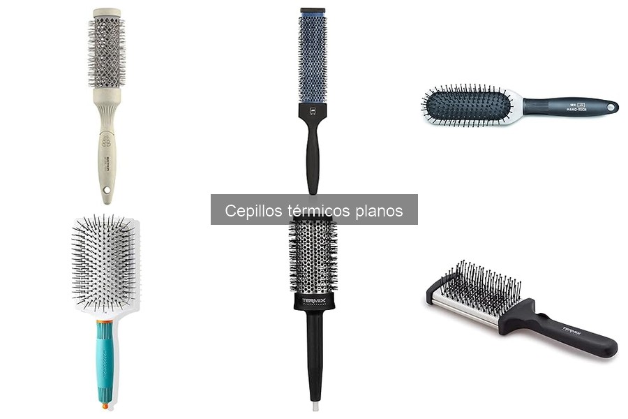 Efectividad de los Cepillos Térmicos Planos para Alisar el Cabello