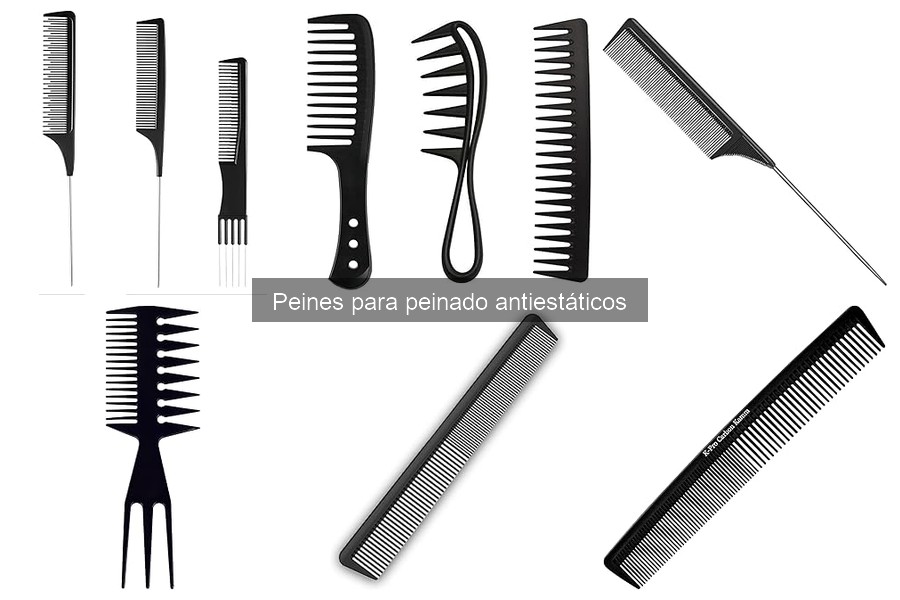 Efectividad de los Peines Antiestáticos para Cabello Seco