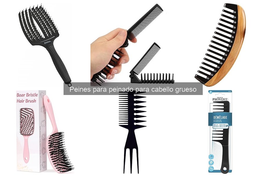 Efectos de Usar un Peine Incorrecto en Cabello Grueso
