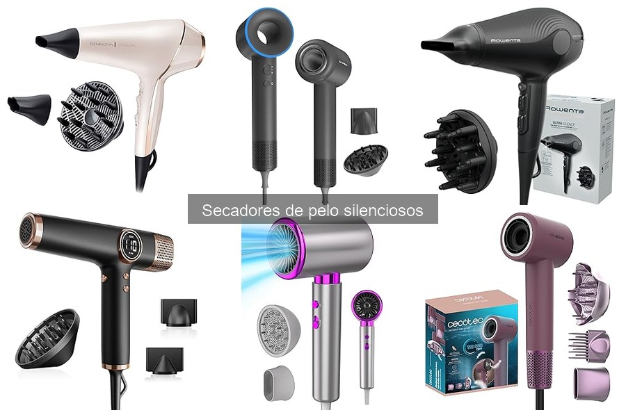 Eficacia de secadores de pelo silenciosos: ¿realmente funcionan?