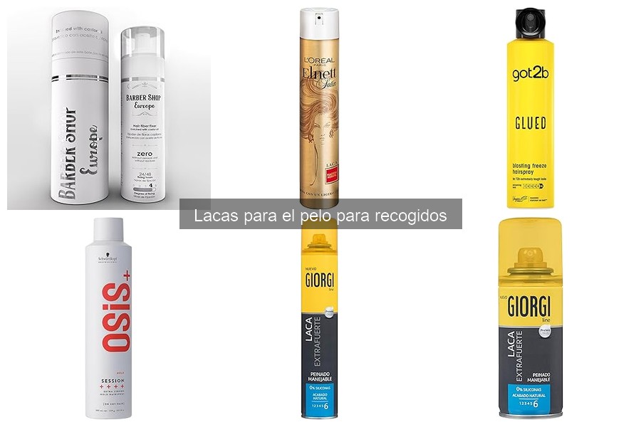 Errores comunes al elegir laca para recogidos de cabello