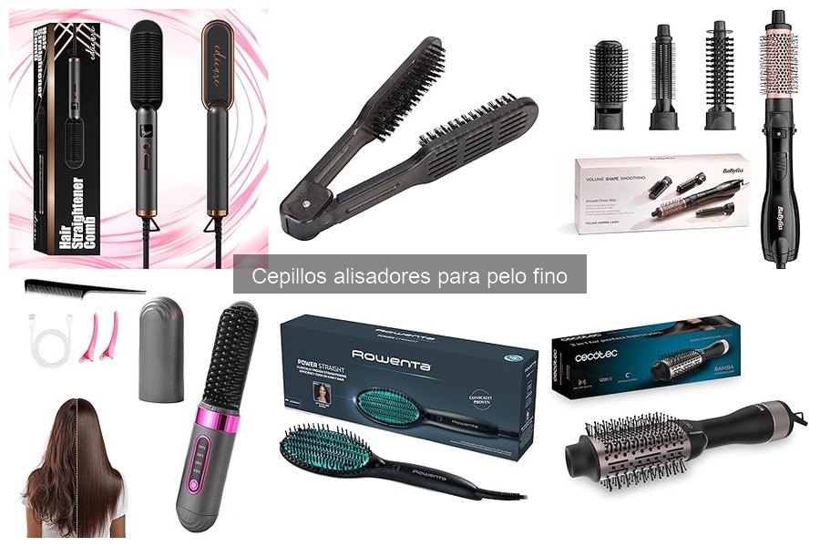 Errores comunes al usar cepillos alisadores en cabello fino