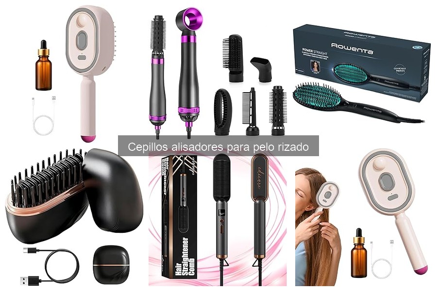 Errores comunes al usar cepillos alisadores para pelo rizado