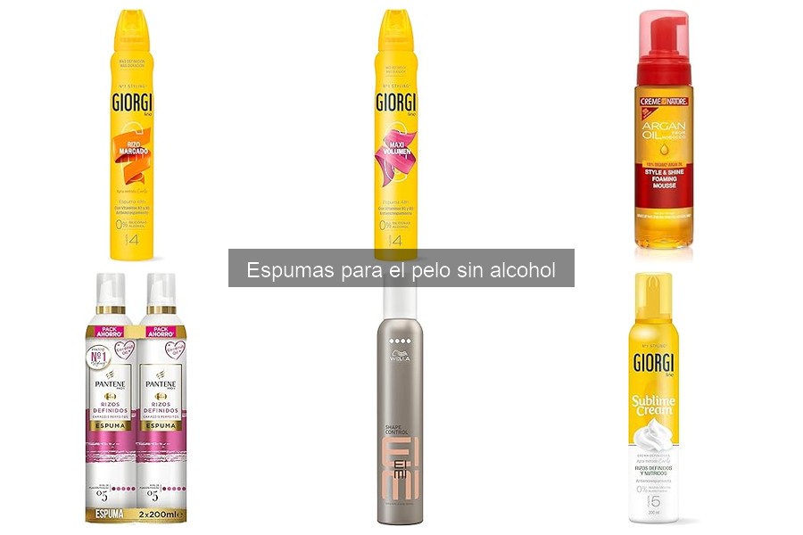 Errores comunes al usar espumas para el pelo sin alcohol