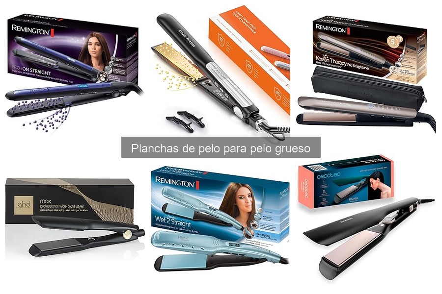 Errores comunes al usar planchas en cabello grueso